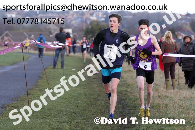 Durham Schools Cross Country, Meadowfield Leisure Centre, Meadowfield. Photo: David T. Hewitson/Sports for All Pics